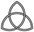 Norse Viking symbol Triquetra