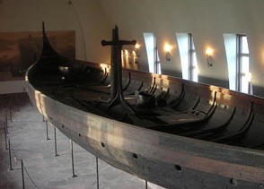 Viking ship from Gokstad